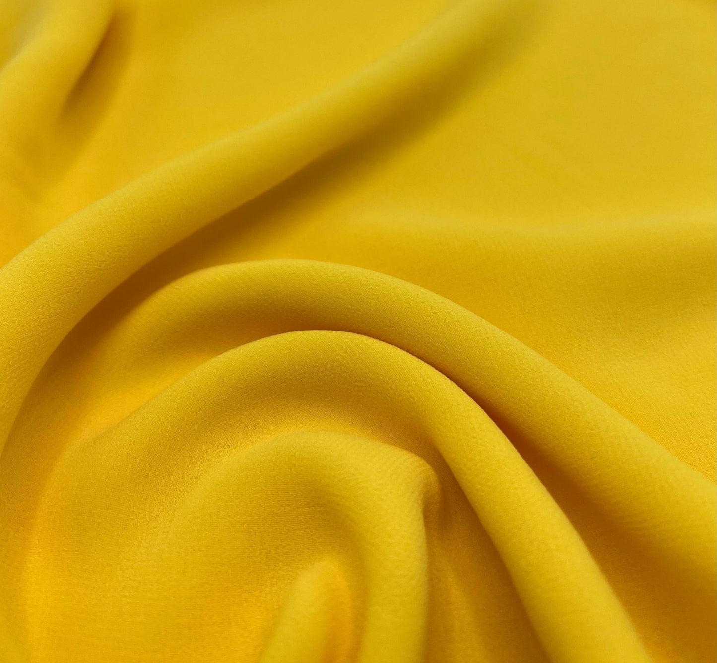 Plain Yellow Chiffon Sheer Dress Bridal Fabric - T9 Fabrics