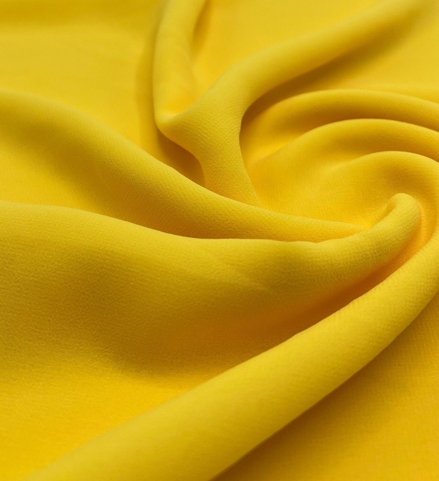 Plain Yellow Chiffon Sheer Dress Bridal Fabric - T9 Fabrics