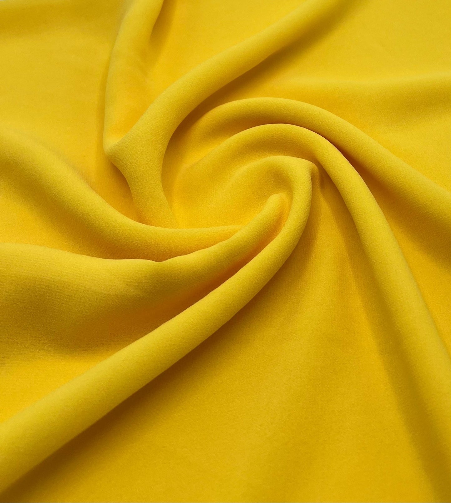 Plain Yellow Chiffon Sheer Dress Bridal Fabric - T9 Fabrics
