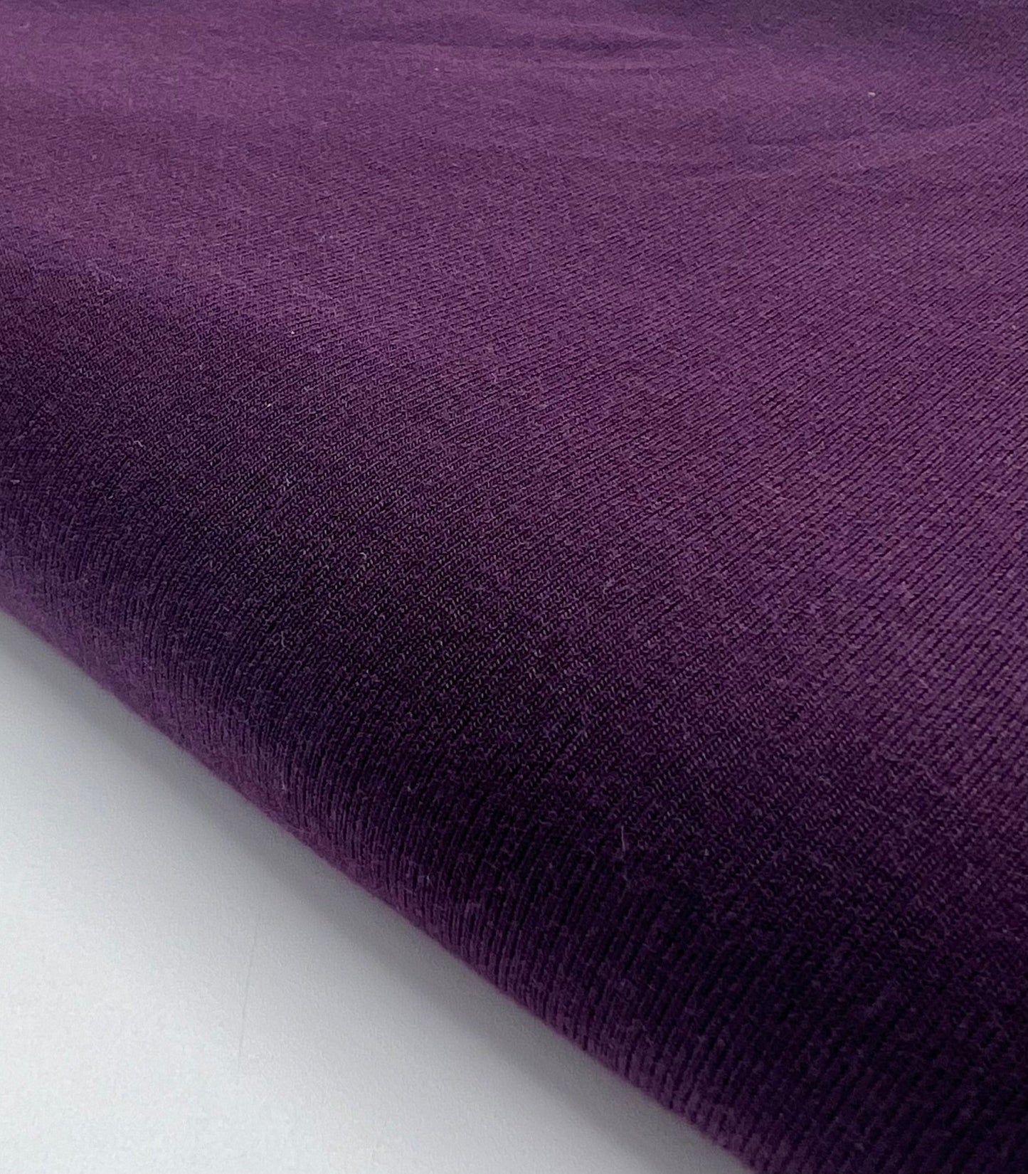 Plum Lightweight Melange Knit Stretch Fabric - T9 Fabrics
