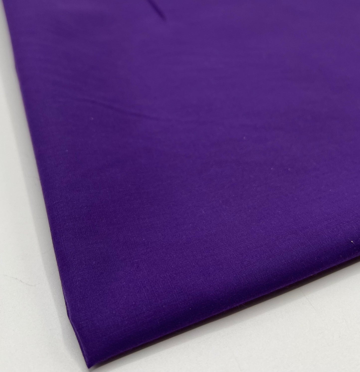 Purple Plain Poly Cotton 105 GSM 80/20 44 Inch Non Stretch - T9 Fabrics