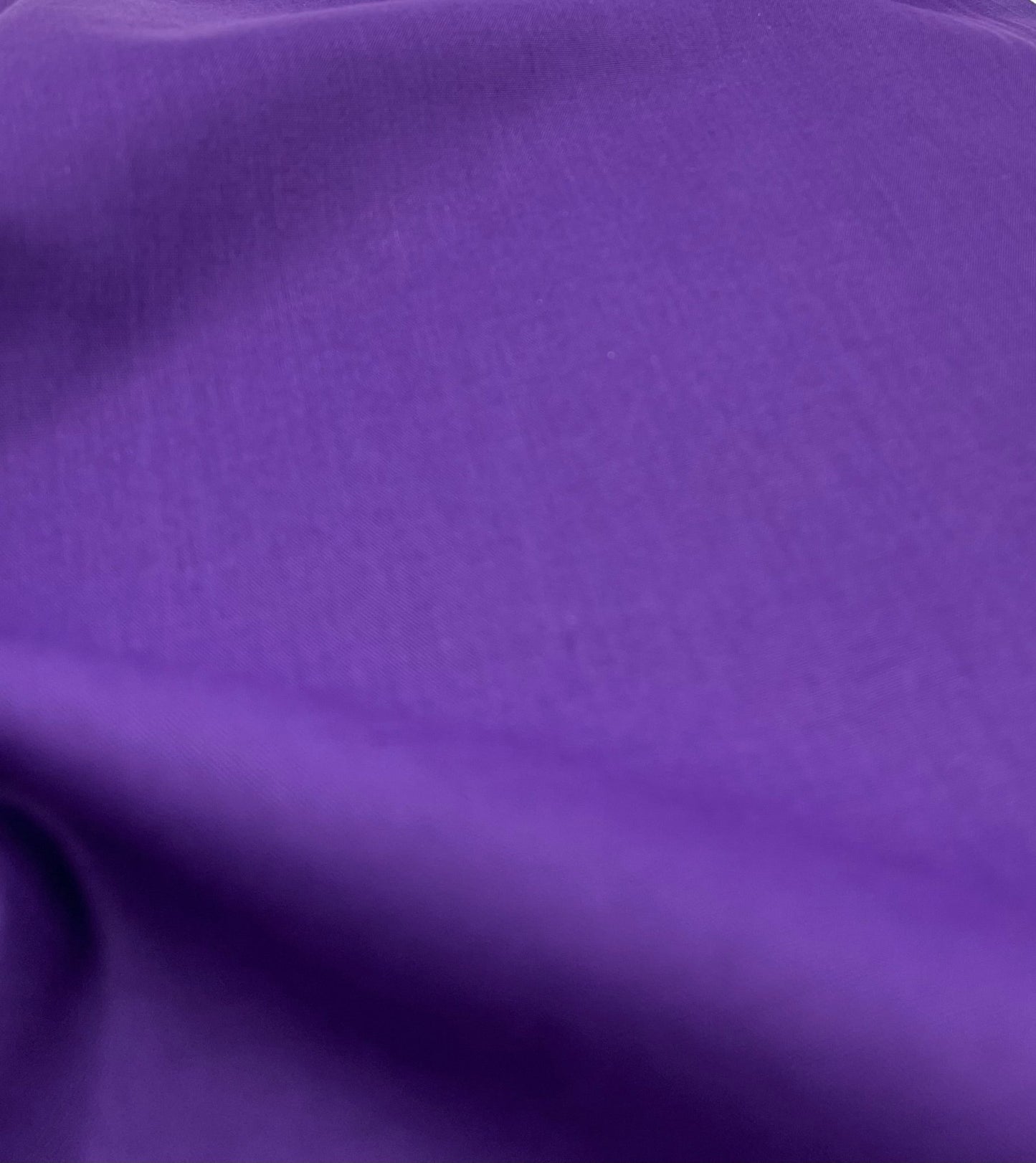 Purple Plain Poly Cotton 105 GSM 80/20 44 Inch Non Stretch - T9 Fabrics