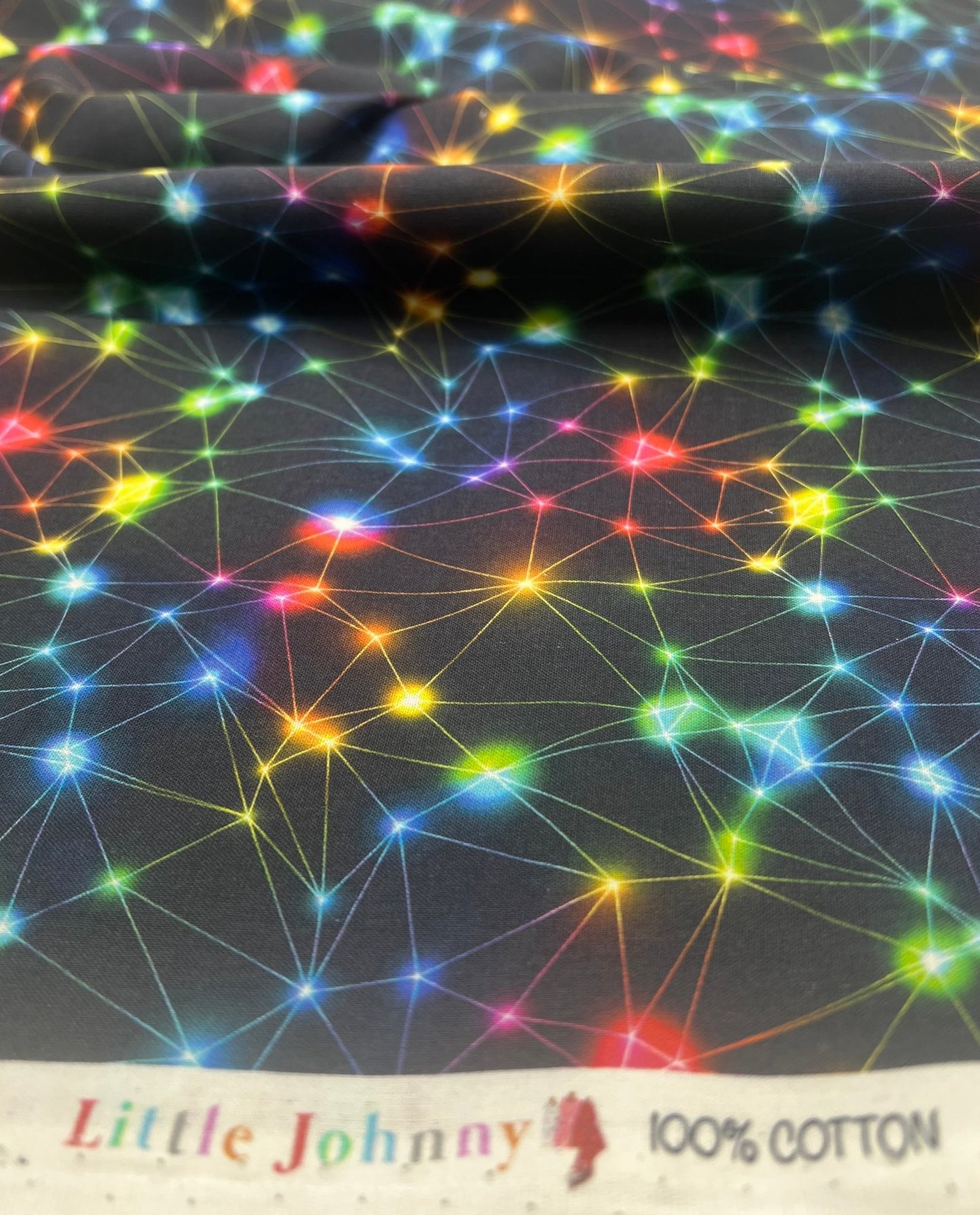 Rainbow Cosmos Premium Cotton 155 GSM 100% Cotton Fabric - T9 Fabrics