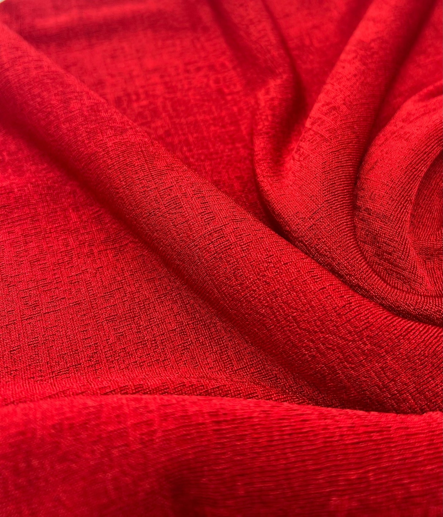 Red Acetate Slinky 4 Way Stretch Fabric - T9 Fabrics