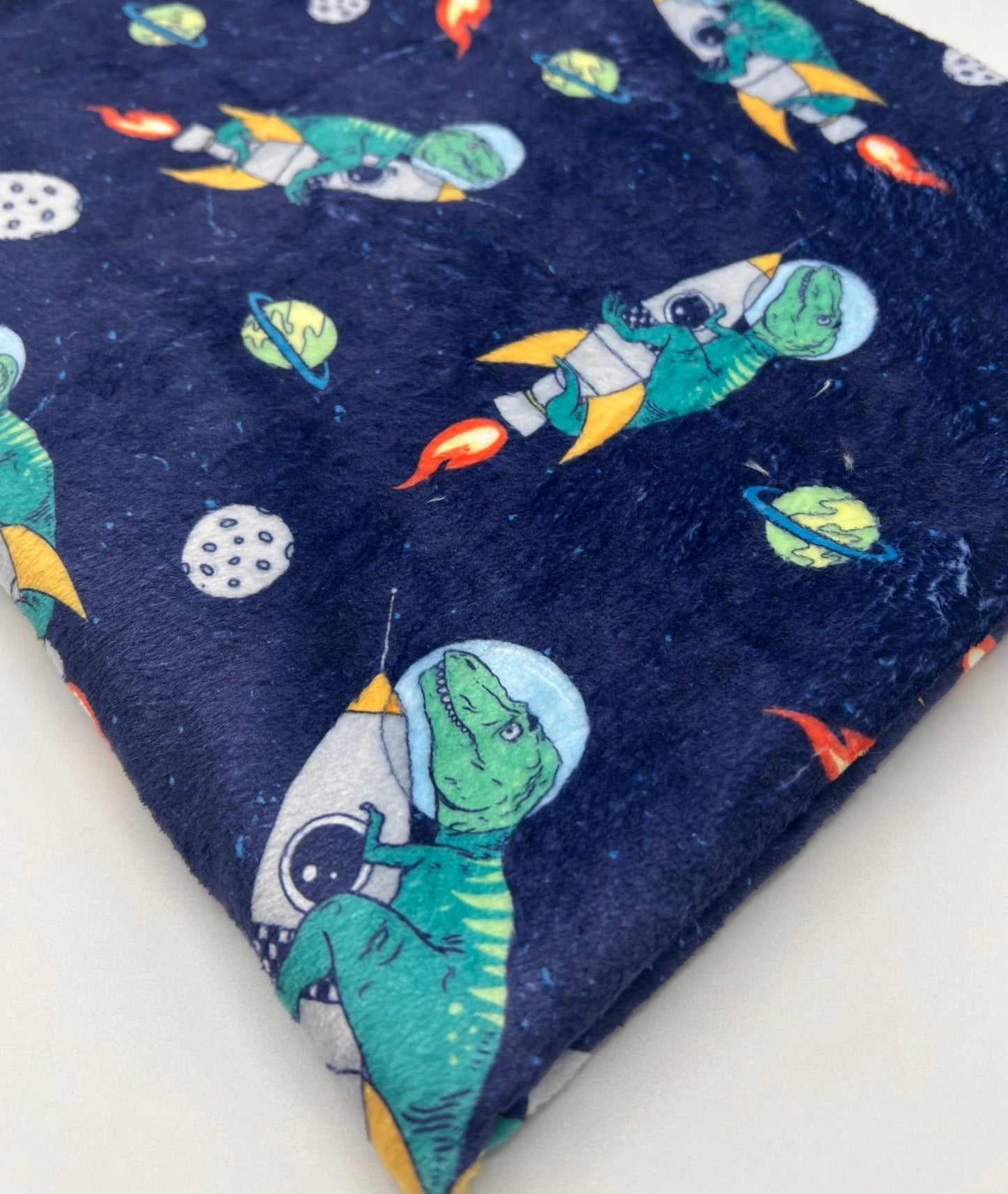 Ride The Rocket Cuddle Fleece Fabric Blanket Loungewear - T9 Fabrics