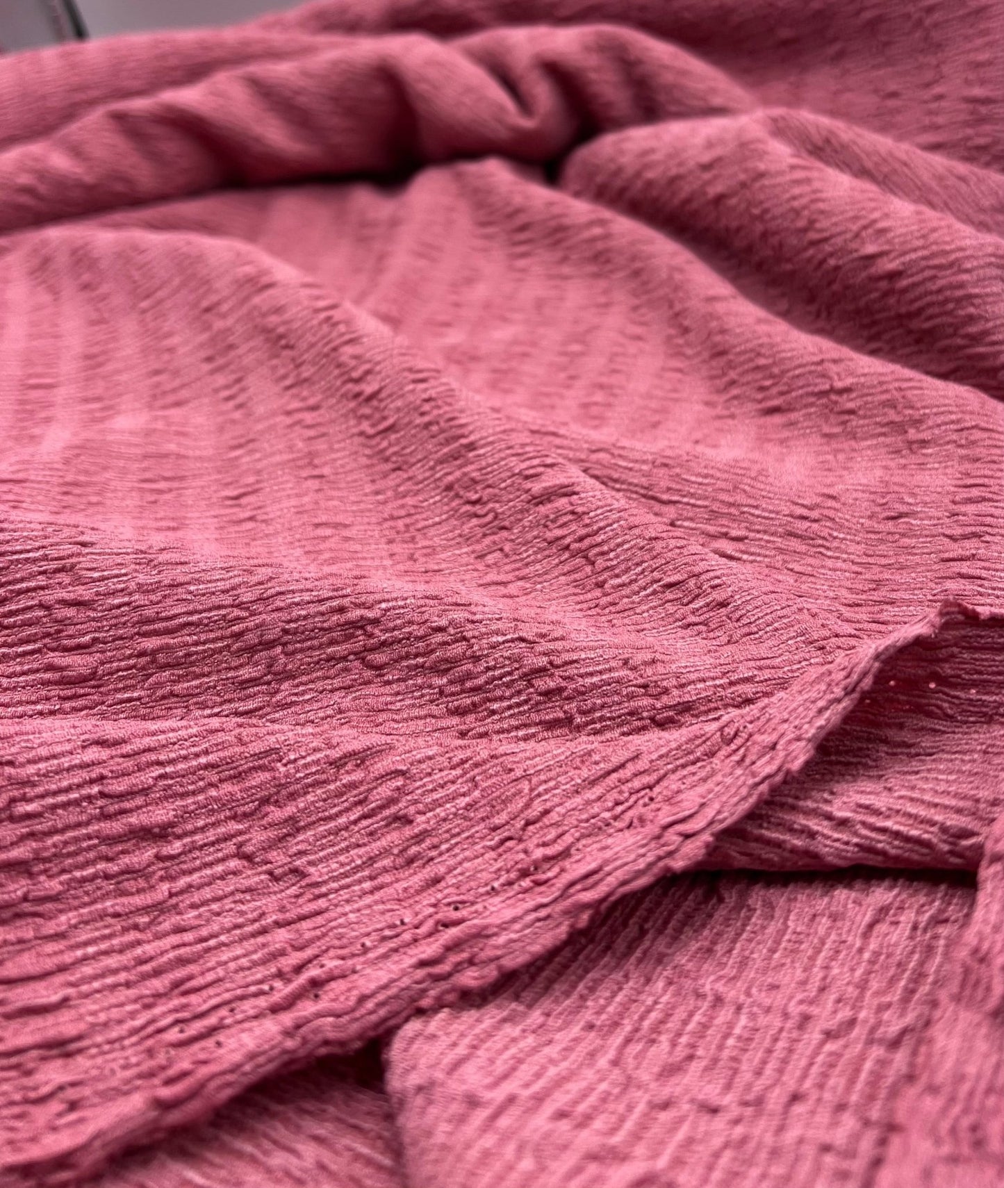 Rose Popcorn Stretch Fabric - T9 Fabrics