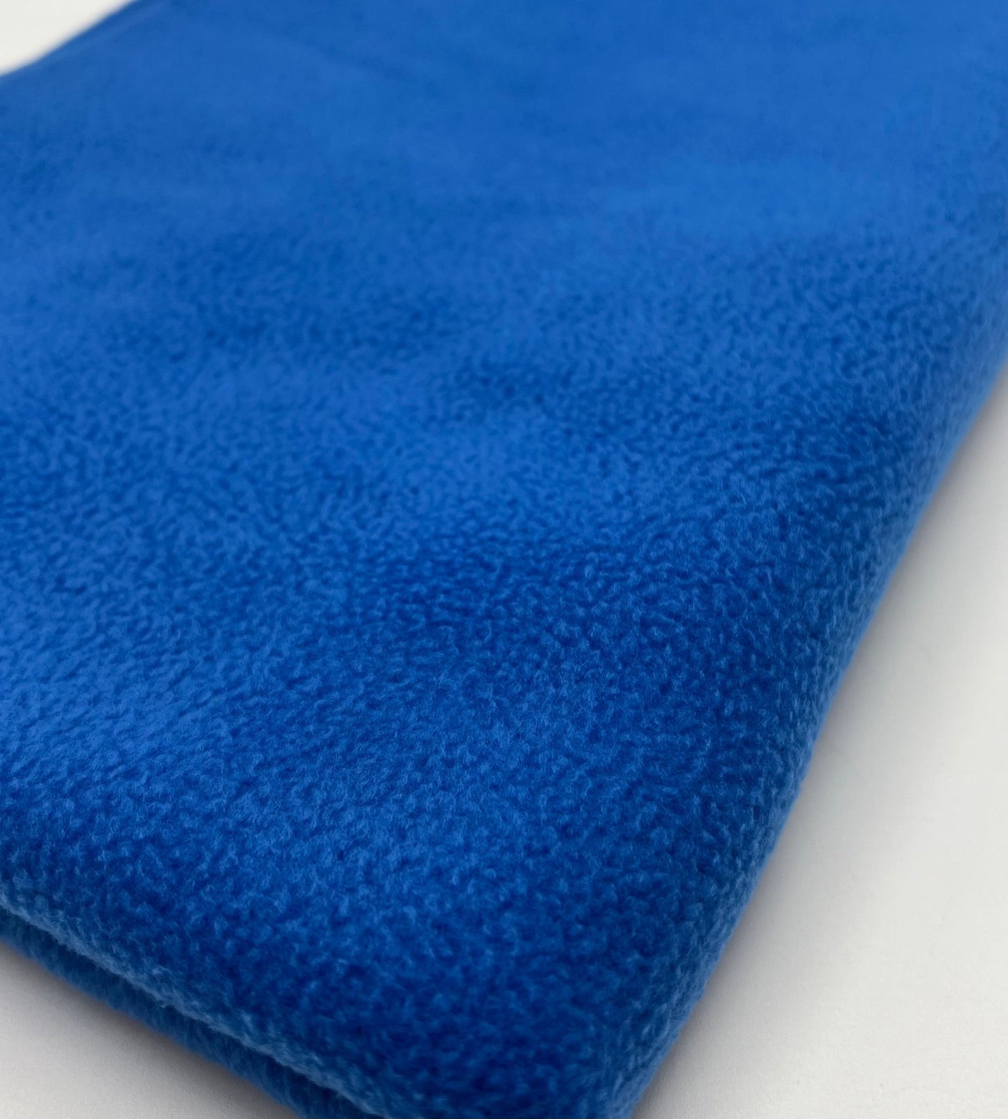 Royal Blue Plain Anti - Pil Polar Fleece Fabric Blanket Loungewear - T9 Fabrics