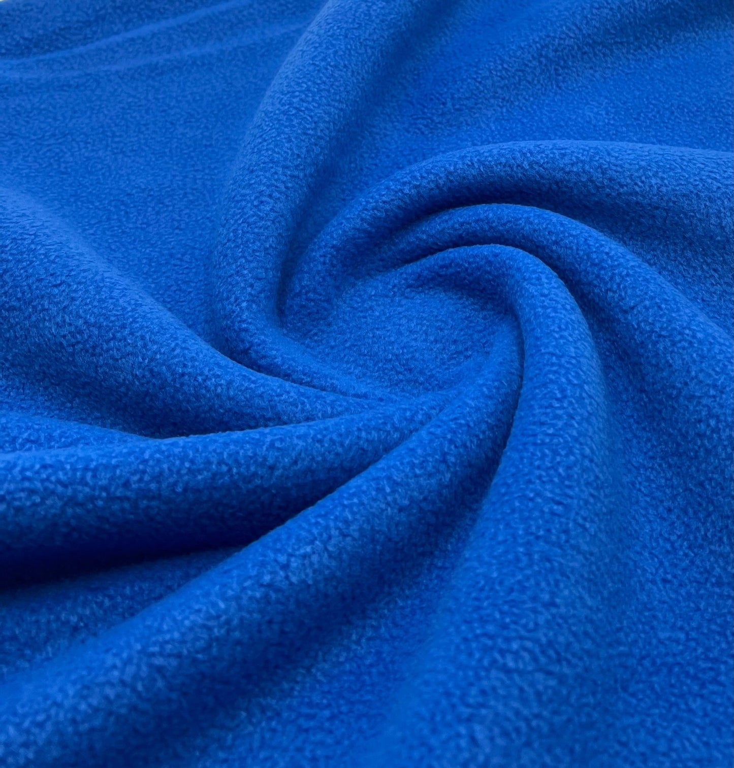 Royal Blue Plain Anti - Pil Polar Fleece Fabric Blanket Loungewear - T9 Fabrics