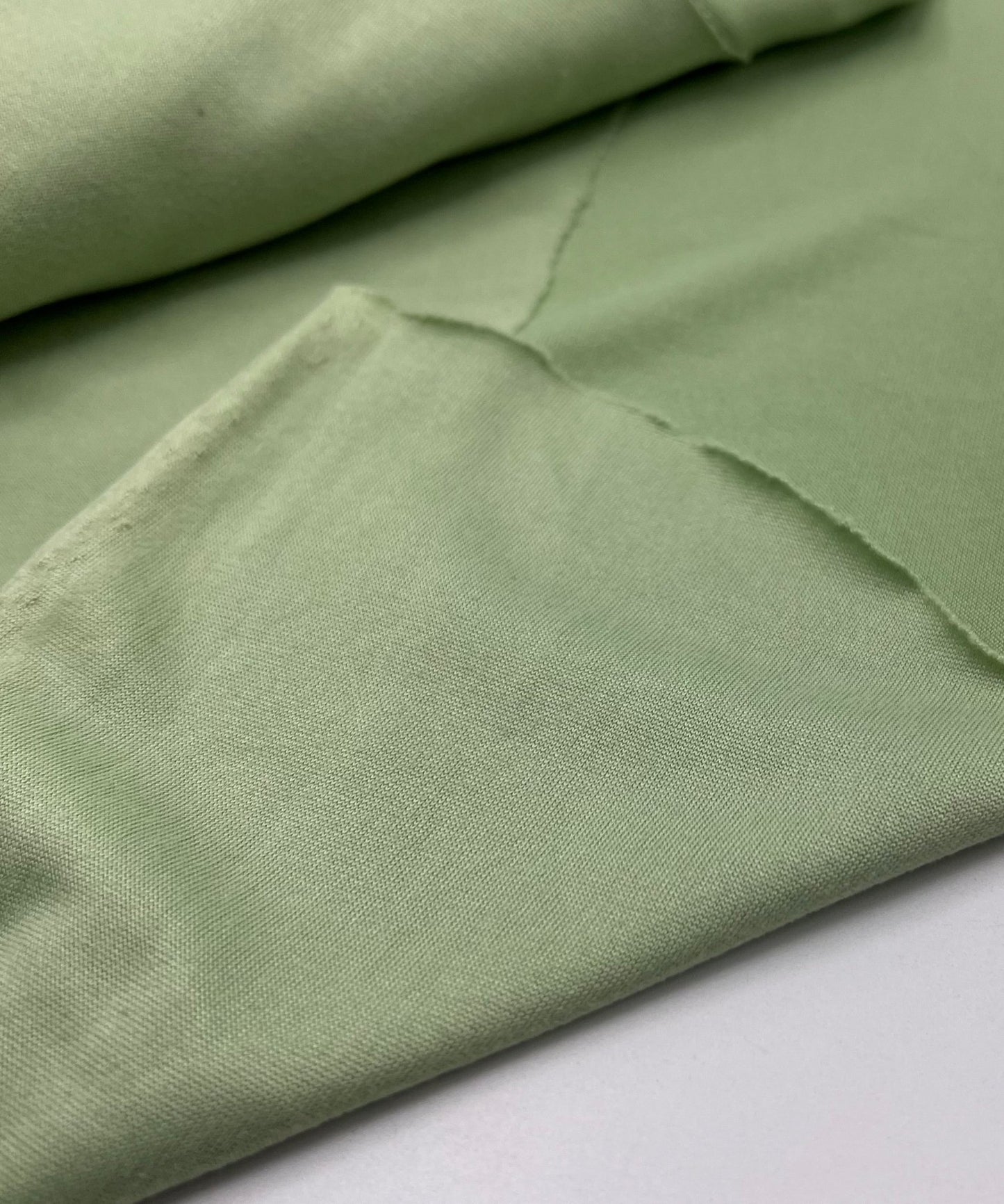 Sage Green Plain Super Soft Bogota 4 Way Stretch Fabric - T9 Fabrics