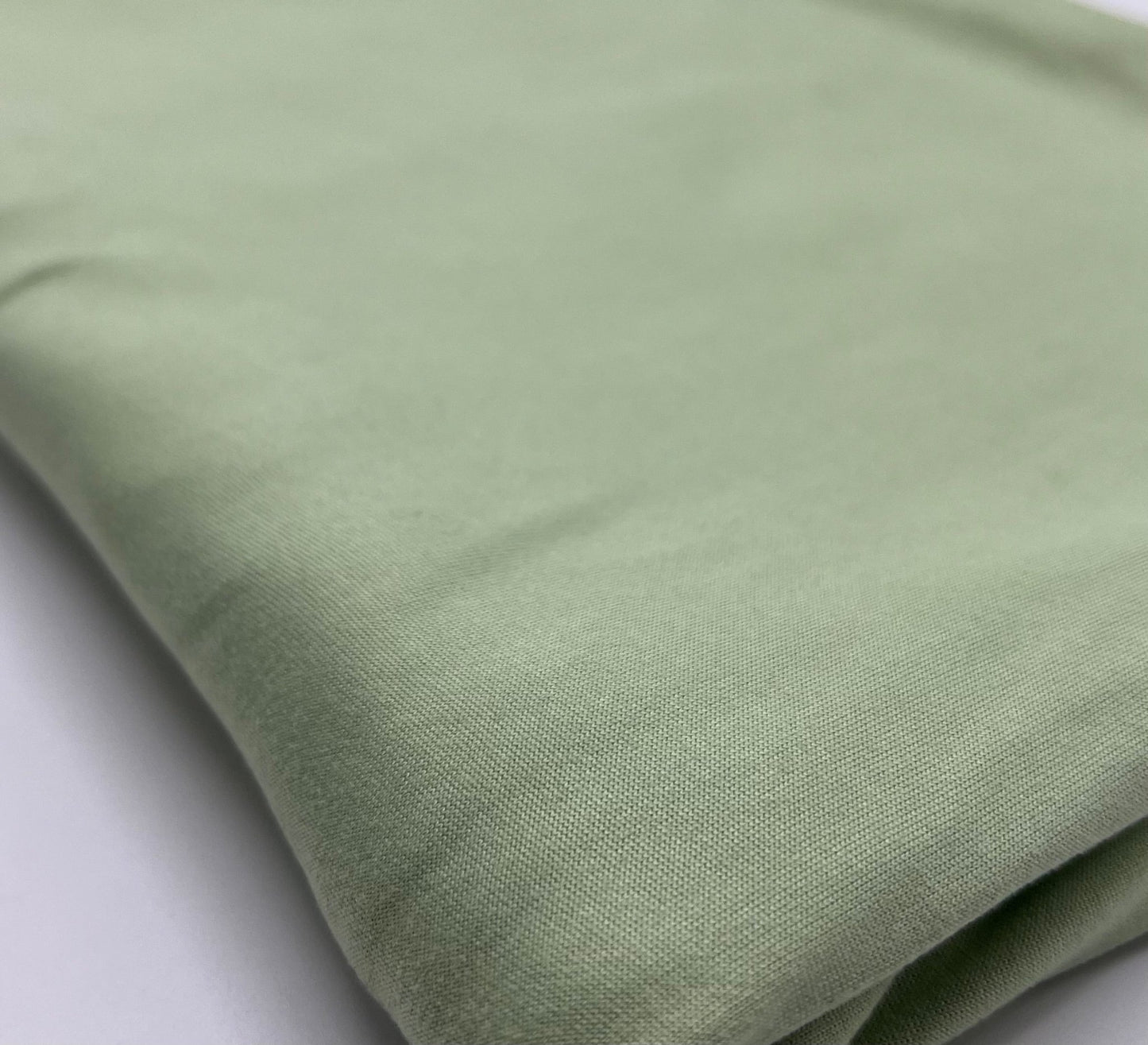 Sage Green Plain Super Soft Bogota 4 Way Stretch Fabric - T9 Fabrics
