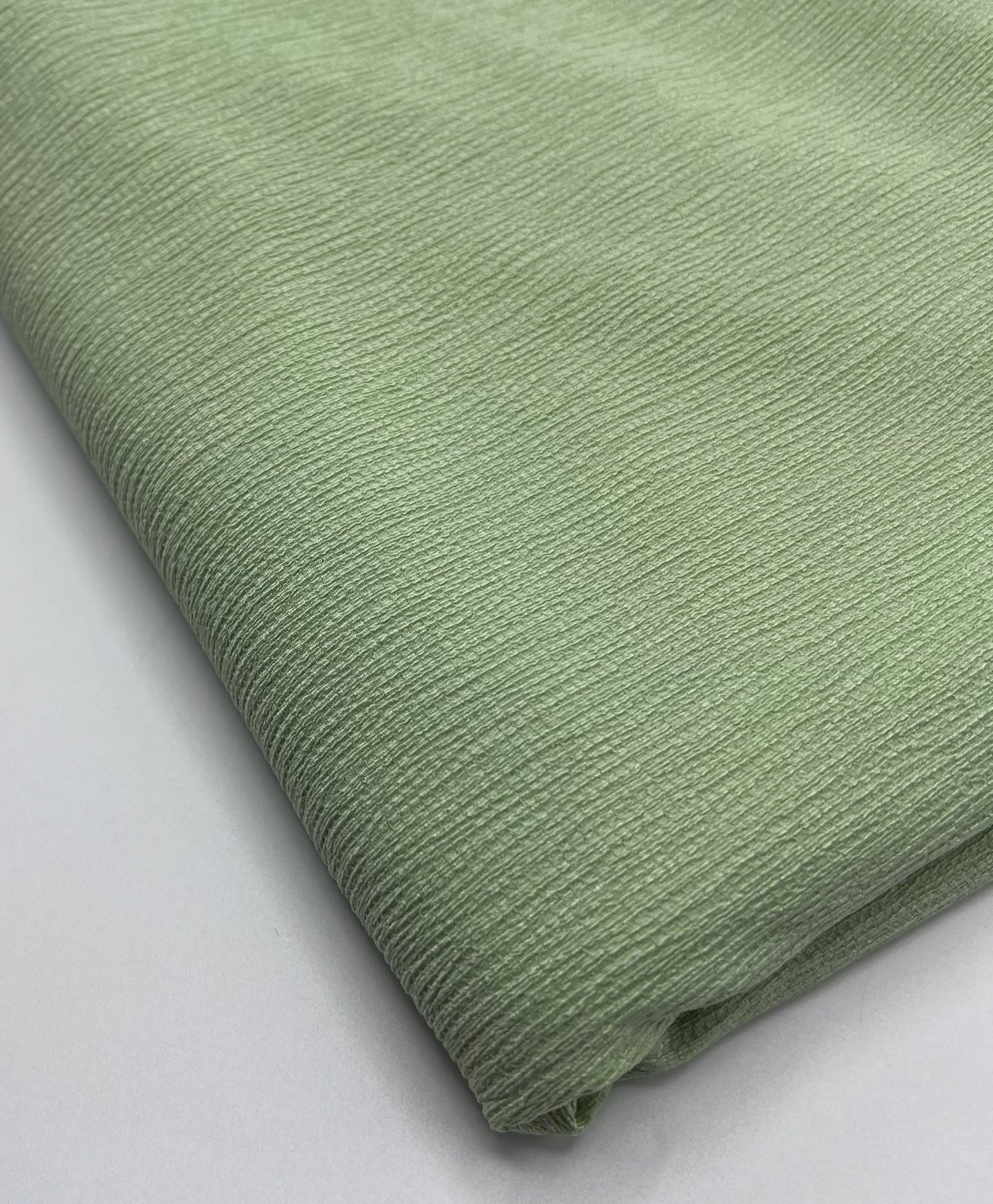 Sage Green Tree Bark Stretch Dress Craft Fabric - T9 Fabrics