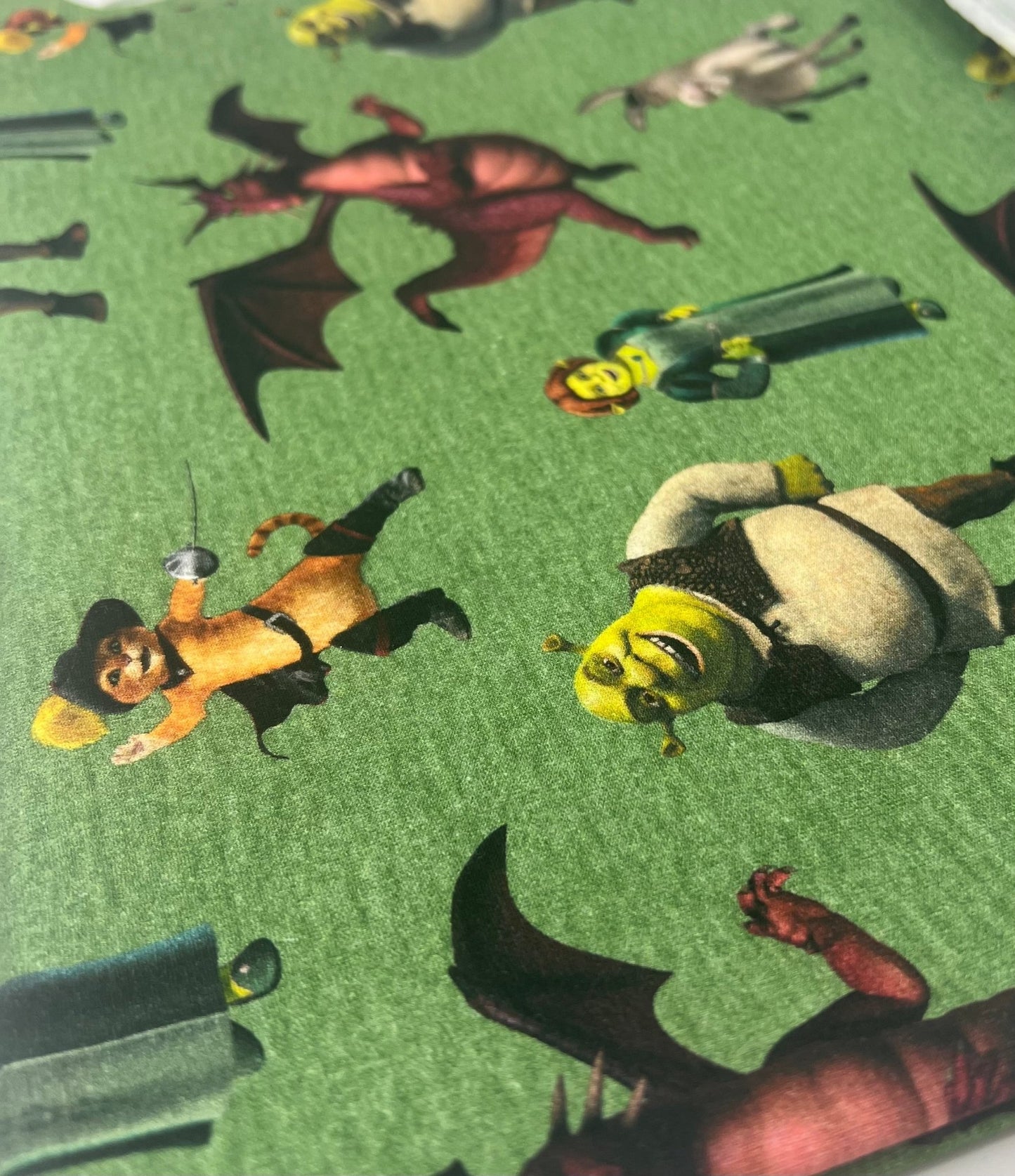 Shrek Cotton Stretch Jersey 200 GSM 95/5 Lycra 4 Way Stretch - T9 Fabrics
