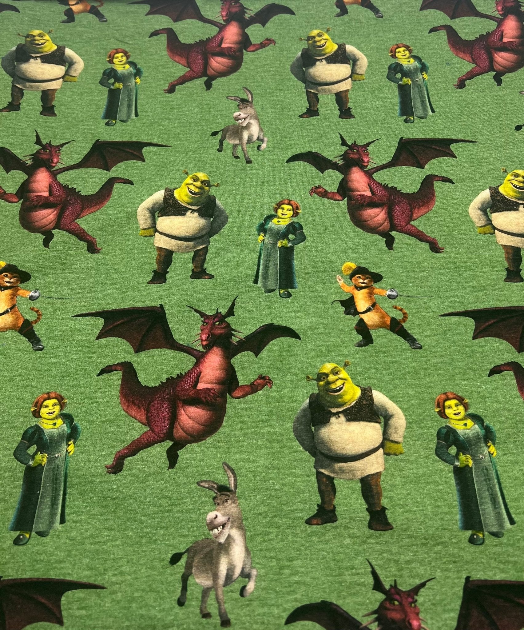 Shrek Cotton Stretch Jersey 200 GSM 95/5 Lycra 4 Way Stretch - T9 Fabrics