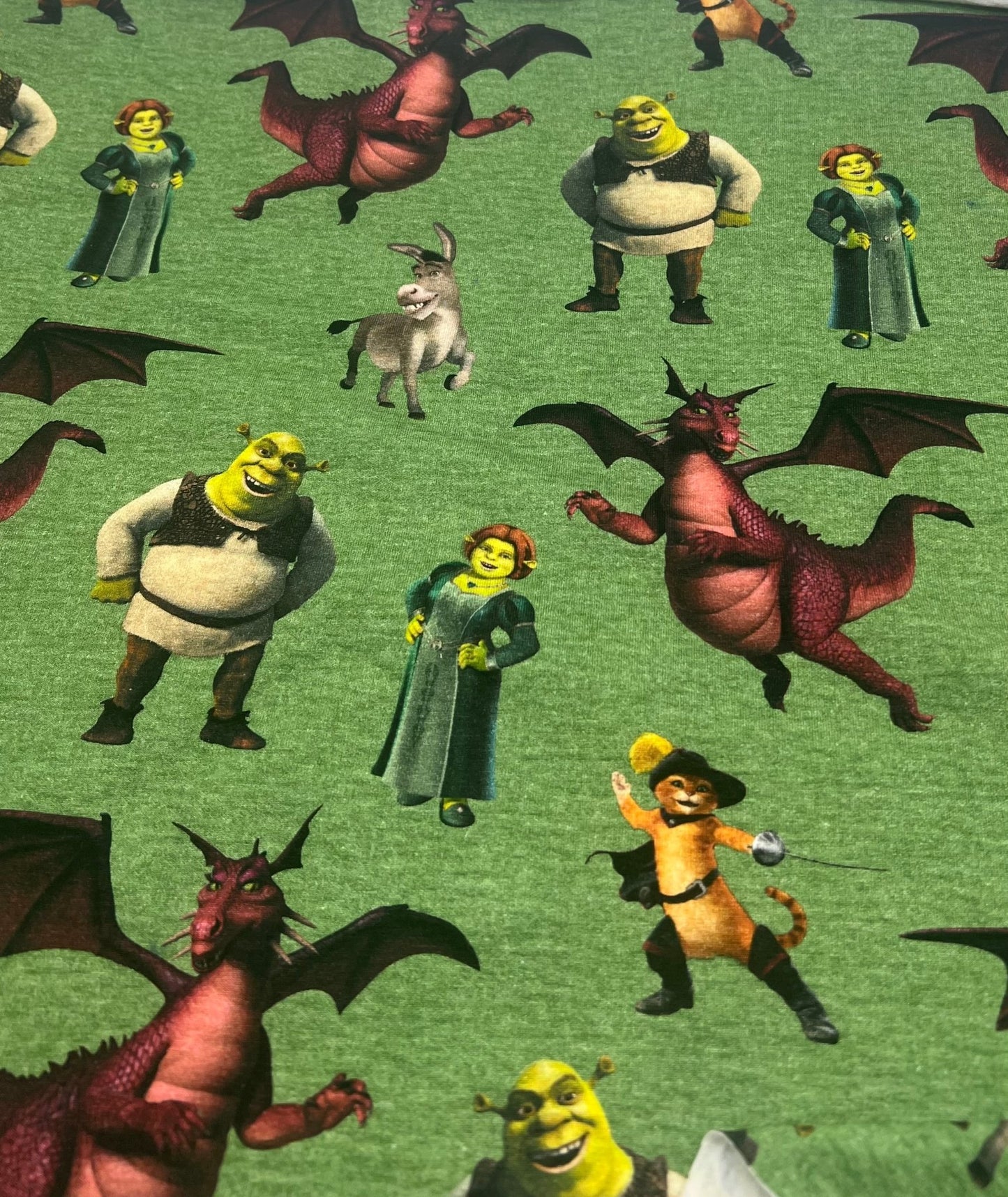 Shrek Cotton Stretch Jersey 200 GSM 95/5 Lycra 4 Way Stretch - T9 Fabrics