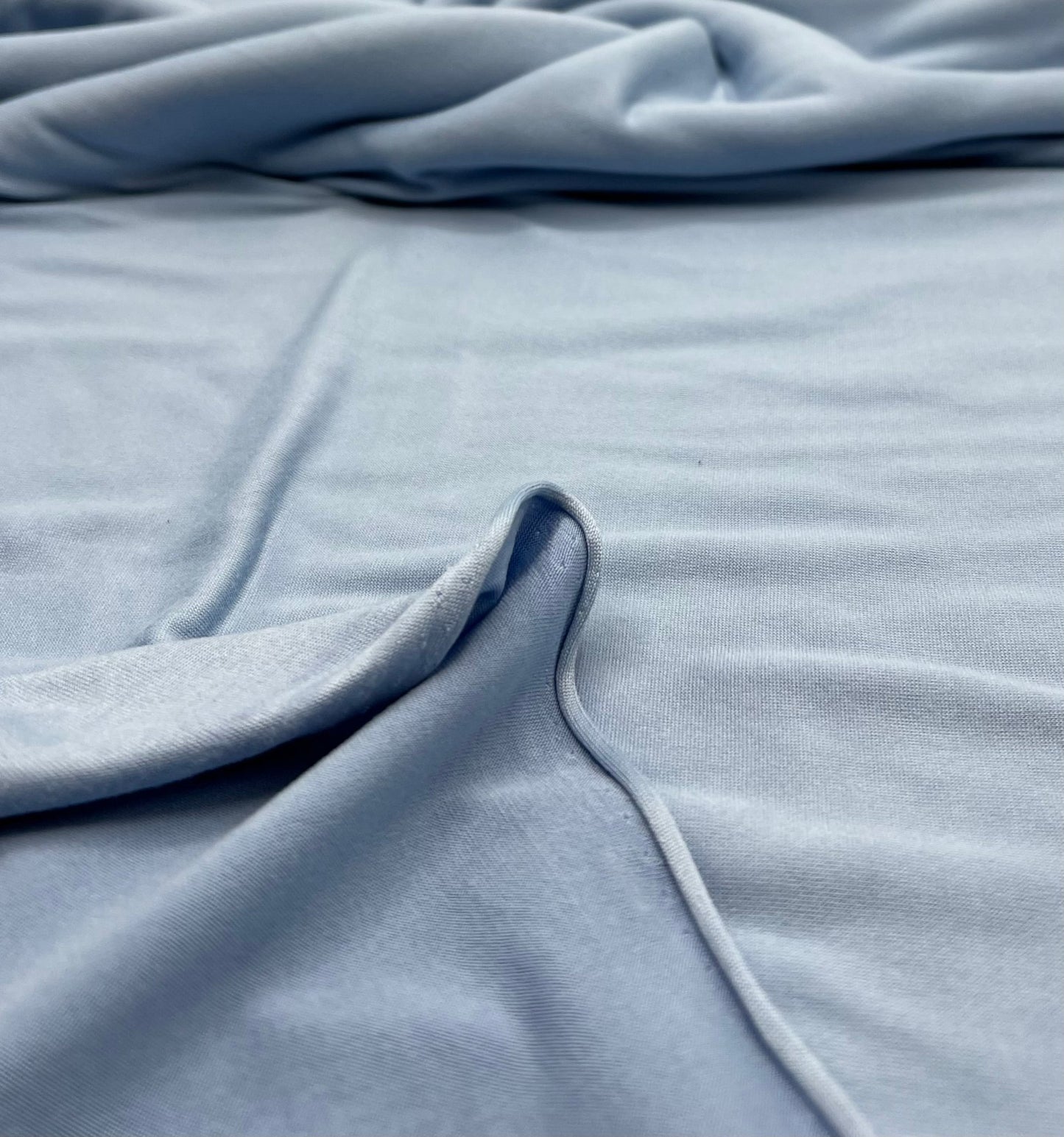 Sky Blue Plain Super Soft Bogota 4 Way Stretch Fabric - T9 Fabrics