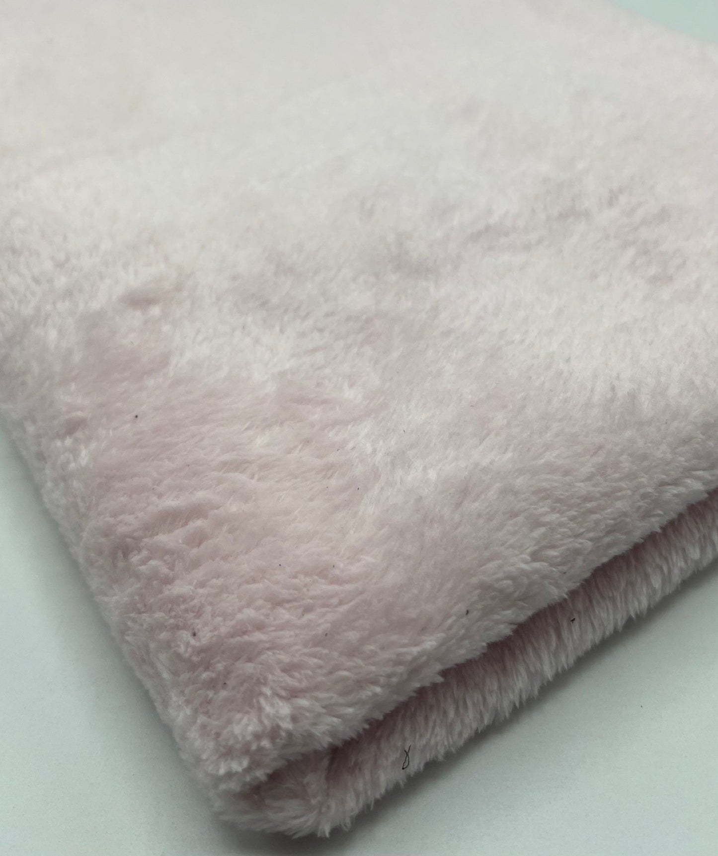 Soft Pink Super Soft Plain Cuddle Fleece Fabric Blanket Loungewear - T9 Fabrics
