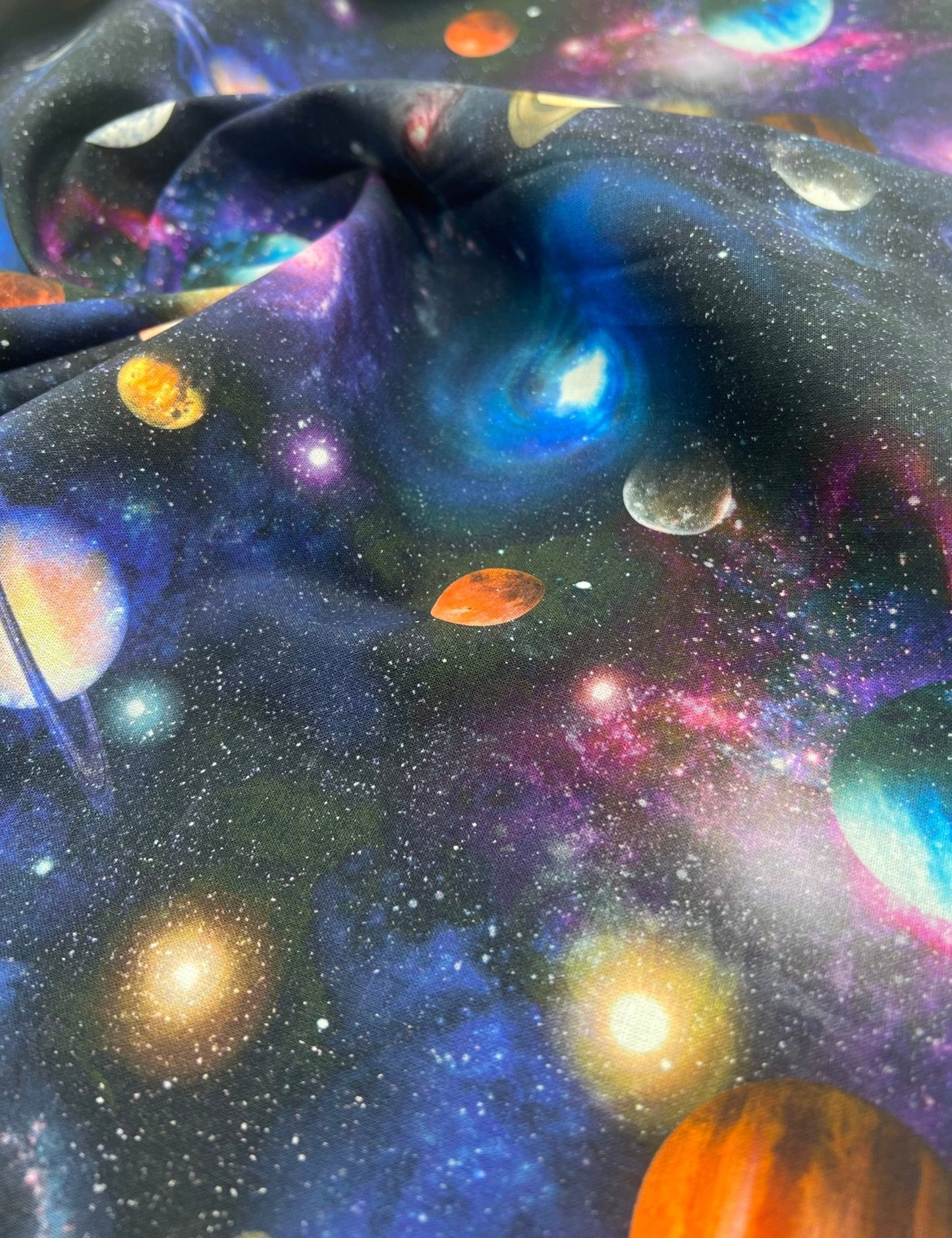 Space Universe Cotton 115 GSM 100% Cotton Fabric - T9 Fabrics