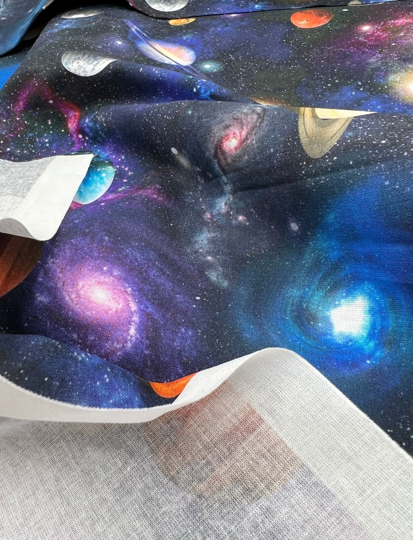 Space Universe Cotton 115 GSM 100% Cotton Fabric - T9 Fabrics