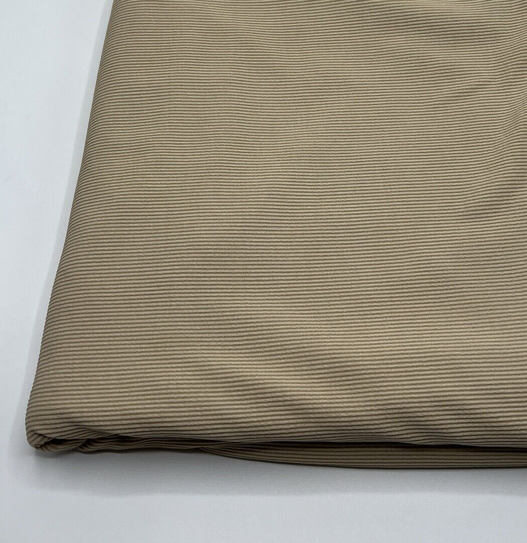 Stone 2X1 Fine Rib Stretch Fabric - T9 Fabrics