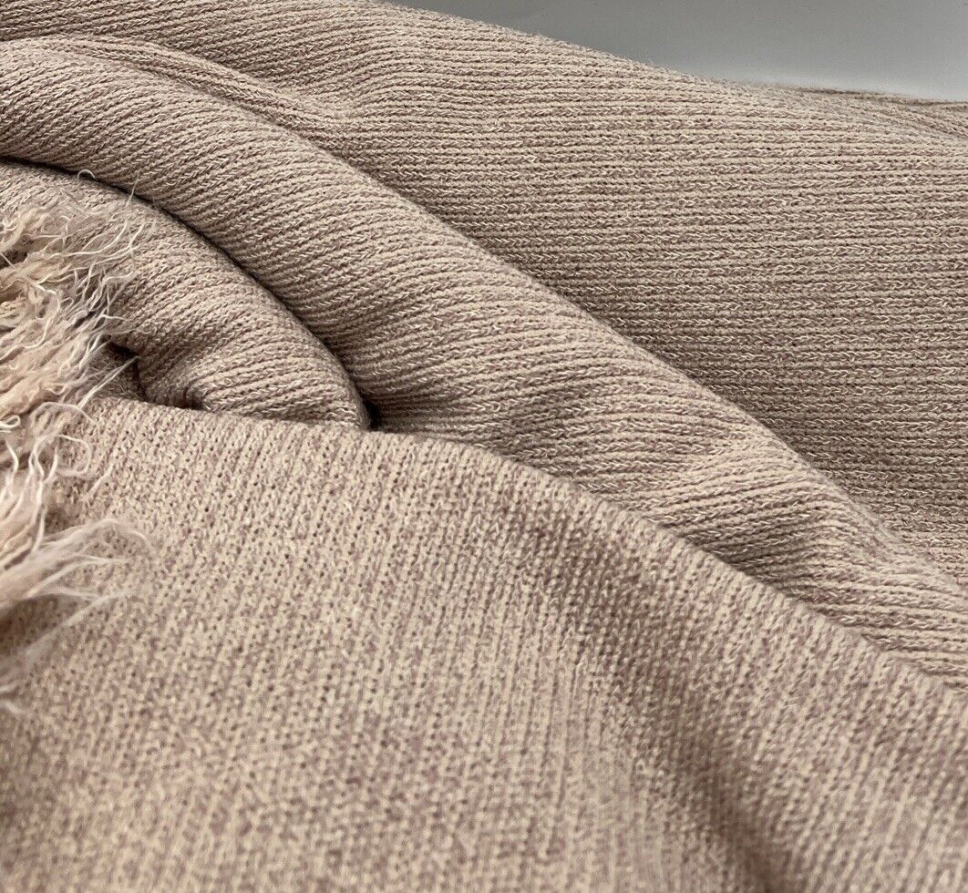 Stone Soft Brushed Cosy Fine Rib Stretch Fabric - T9 Fabrics