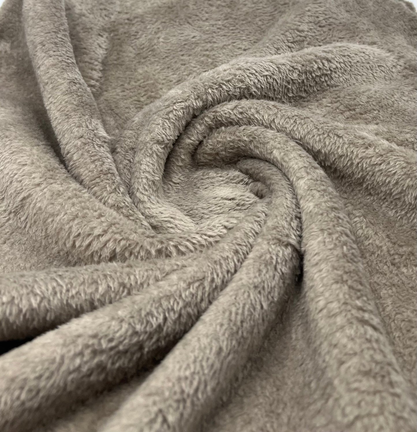 Super Soft Plain Cuddle Fleece Fabric Blanket Loungewear - T9 Fabrics