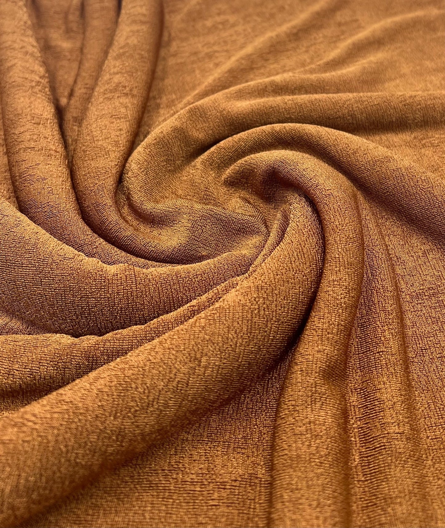 Tan Acetate Slinky 4 Way Stretch Fabric - T9 Fabrics