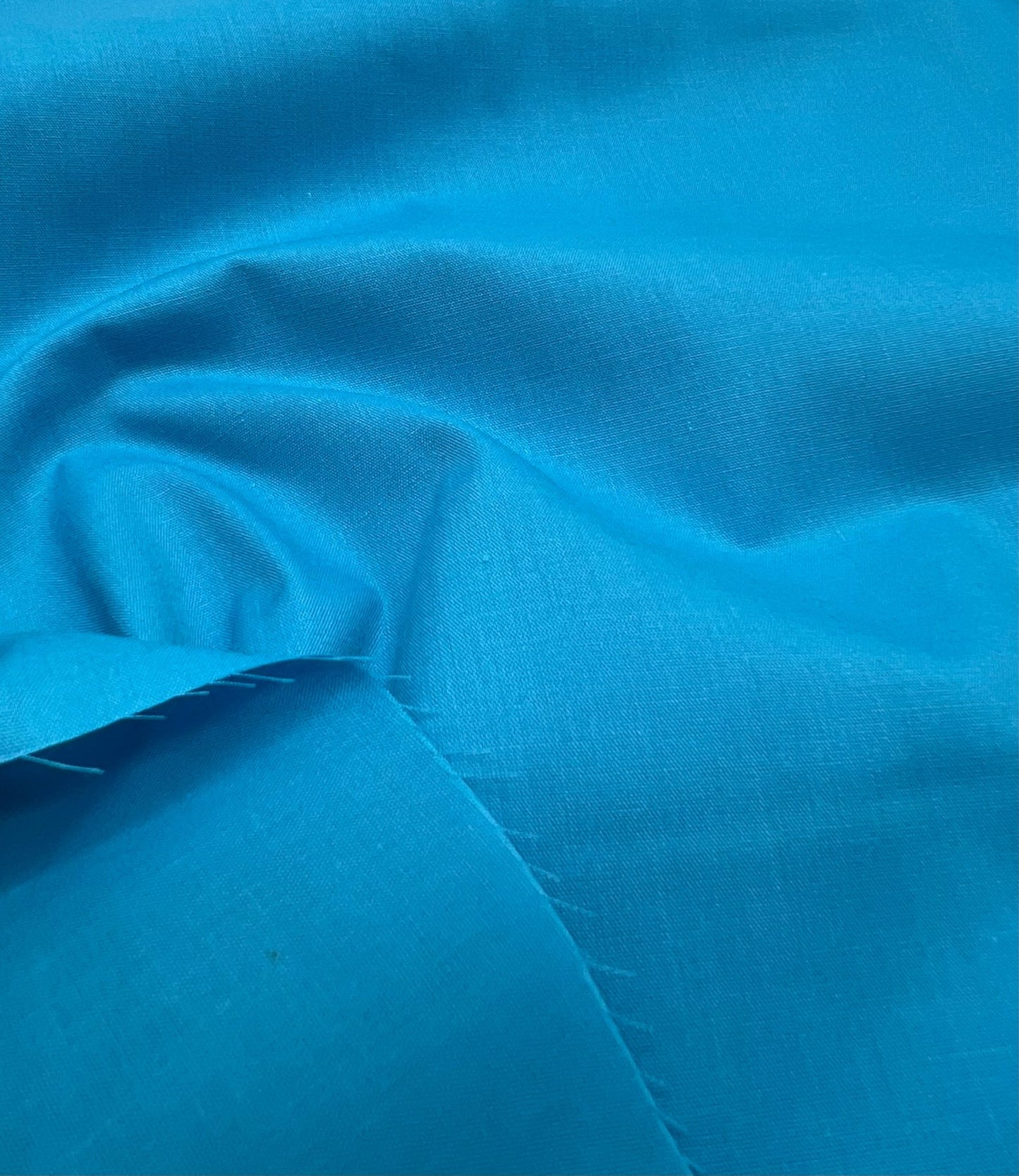 Turq Plain Poly Cotton 105 GSM 80/20 44 Inch Non Stretch - T9 Fabrics
