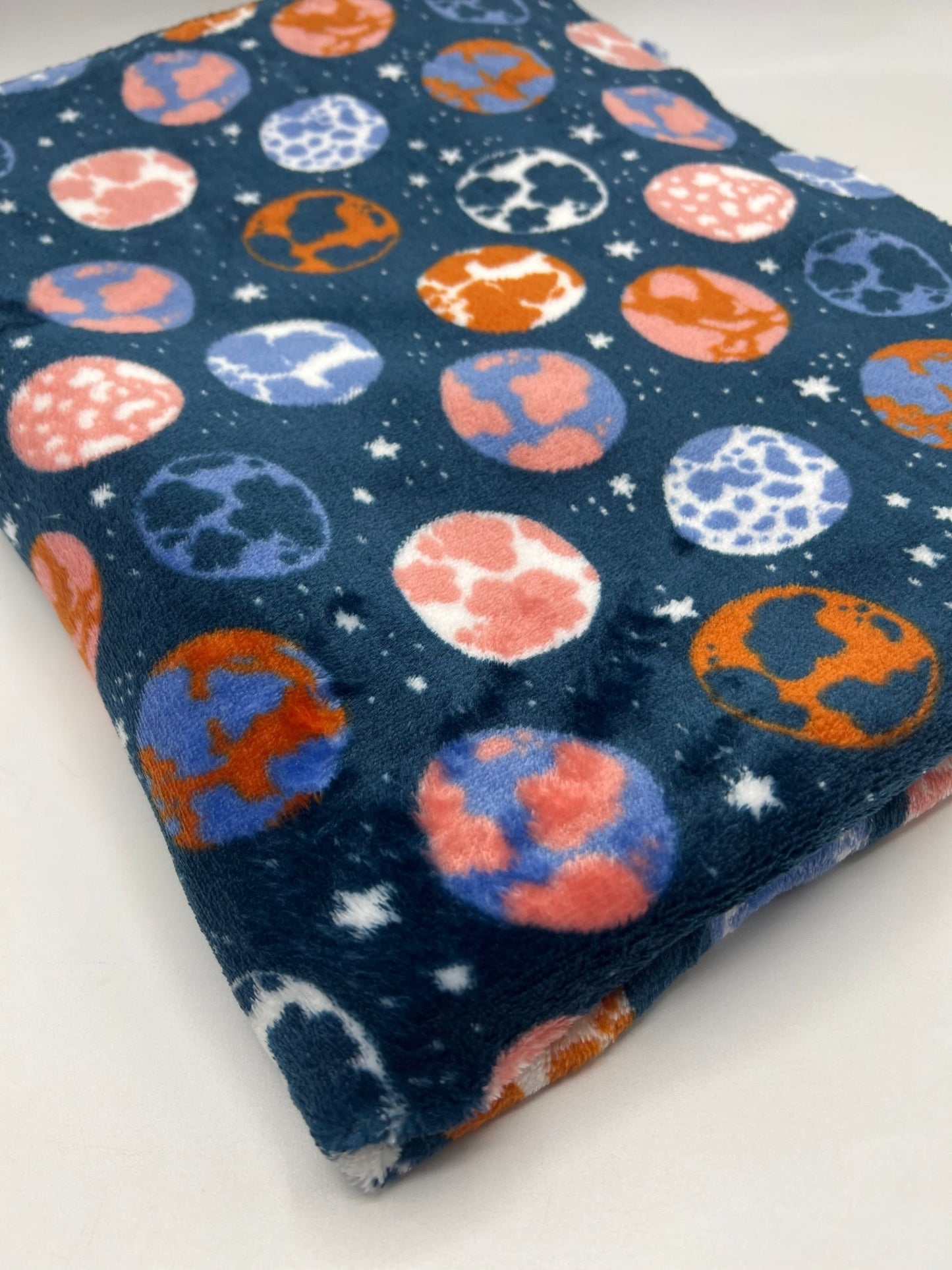 What An Earth Cuddle Fleece Fabric Blanket Loungewear - T9 Fabrics