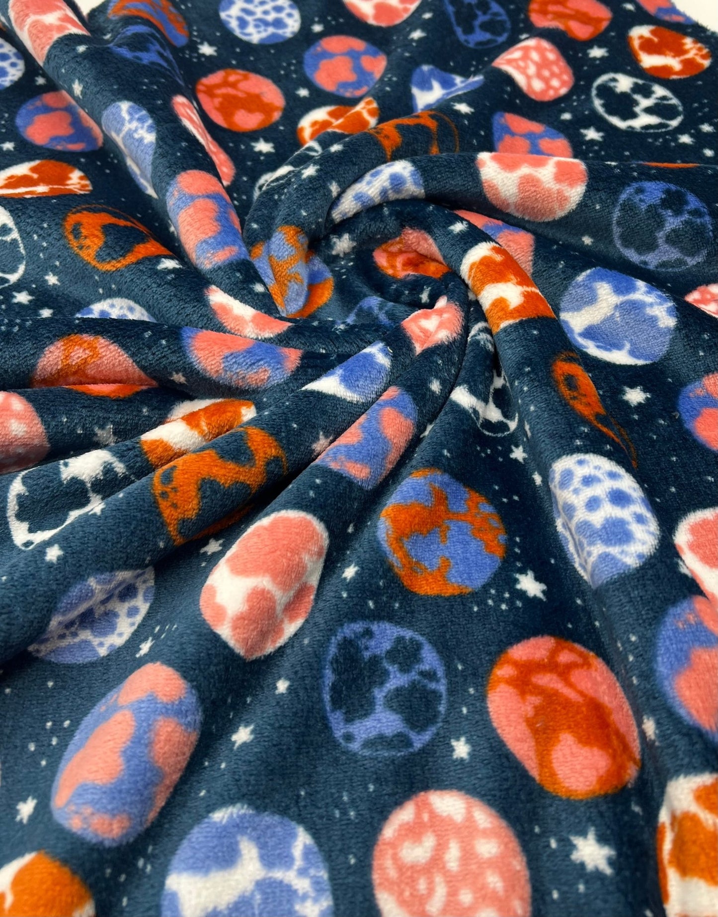 What An Earth Cuddle Fleece Fabric Blanket Loungewear - T9 Fabrics