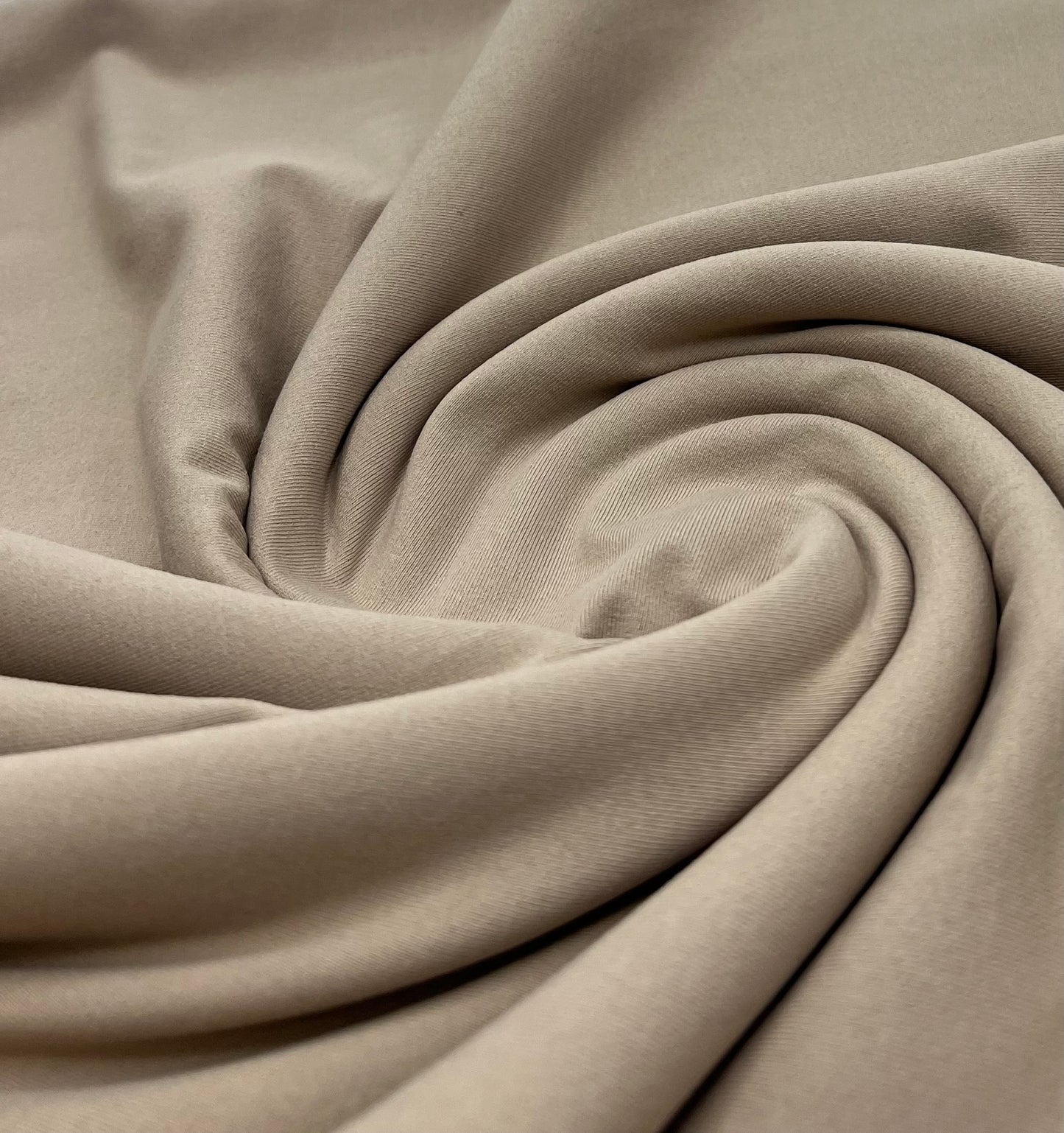 Mocha Stretch Jersey 220GSM 4 Way Stretch Fabric