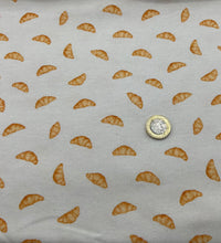 Croissant Morning Print Cotton Stretch Jersey 200 GSM 95/5 Lycra 4 Way Stretch