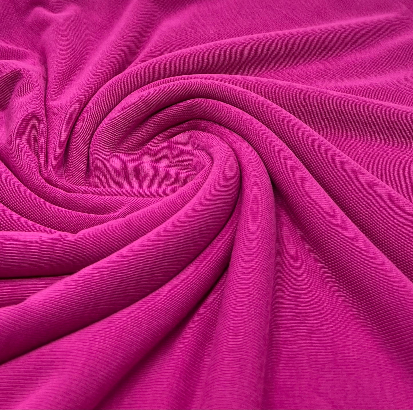Magenta Lightweight Melange Knit Stretch Fabric