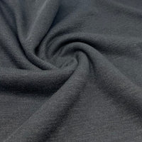 Black Viscose Knitted Jersey Fabric 260GSM 2 Way Stretch
