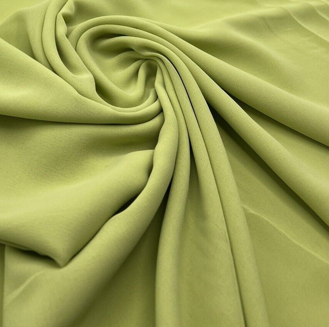 15 COLOURS - Premium Plain Dyed Chiffon Fine Soft Sheer Dress Fabric - T9 Fabrics