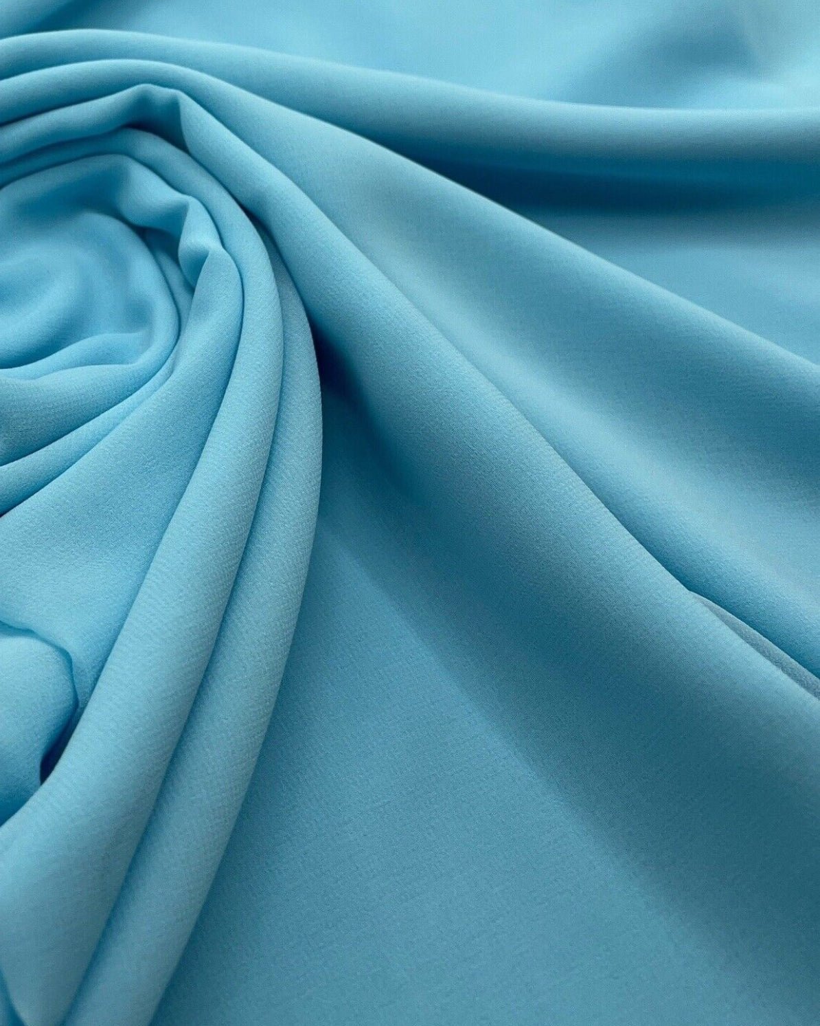 15 COLOURS - Premium Plain Dyed Chiffon Fine Soft Sheer Dress Fabric - T9 Fabrics