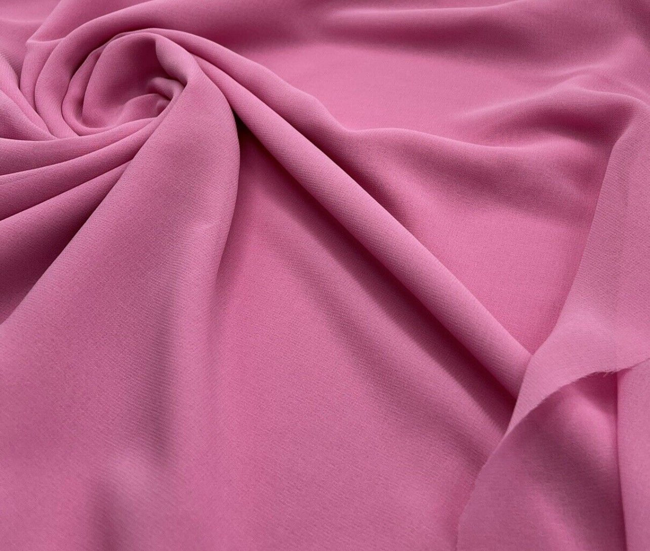 15 COLOURS - Premium Plain Dyed Chiffon Fine Soft Sheer Dress Fabric - T9 Fabrics