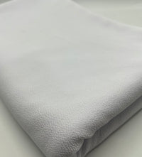 Plain White Liverpool Bullet Stretch Fabric