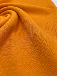 2 Metres Light Orange Liverpool Stretch Fabric - T9 Fabrics