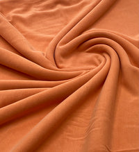 Orange Modal 200GSM 2 Way Stretch Fabric