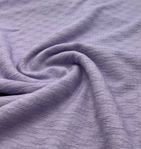 Lilac Textured 2 Way Stretch Fabric
