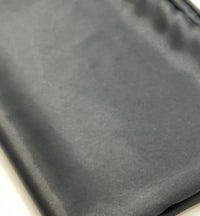 Black Mango Satin Dress Craft Non Stretch Fabric