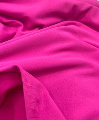 Hot Pink Cotton Touch 220GSM 4 Way Stretch Fabric