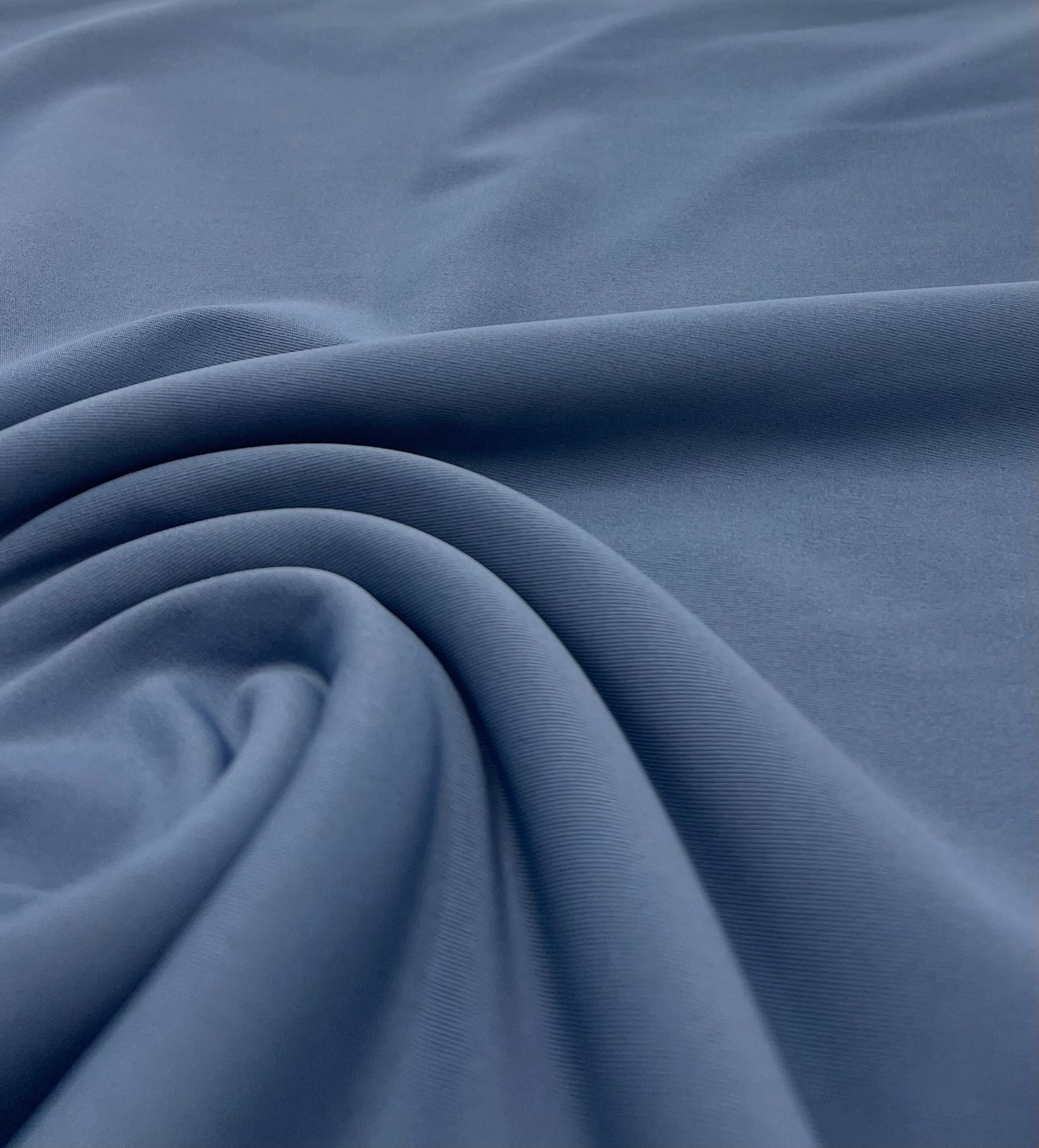 Denim Blue 4 Way Gym Yoga Sports Activewear Stretch Fabric