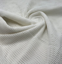 Ivory Fishnet Net 4 Way Stretch Fabric