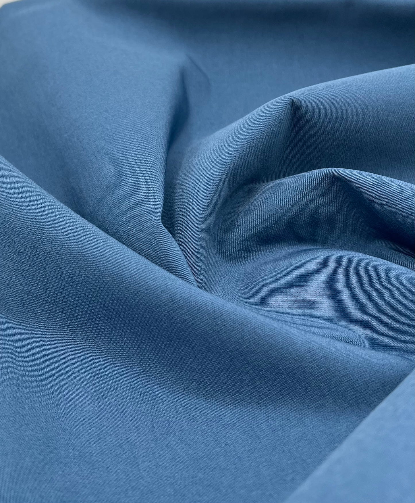 Teal Blue Bengaline Stretch Fabric