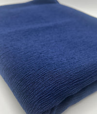 Navy Textured Tree Bark Stretch Dress Craft Fabric