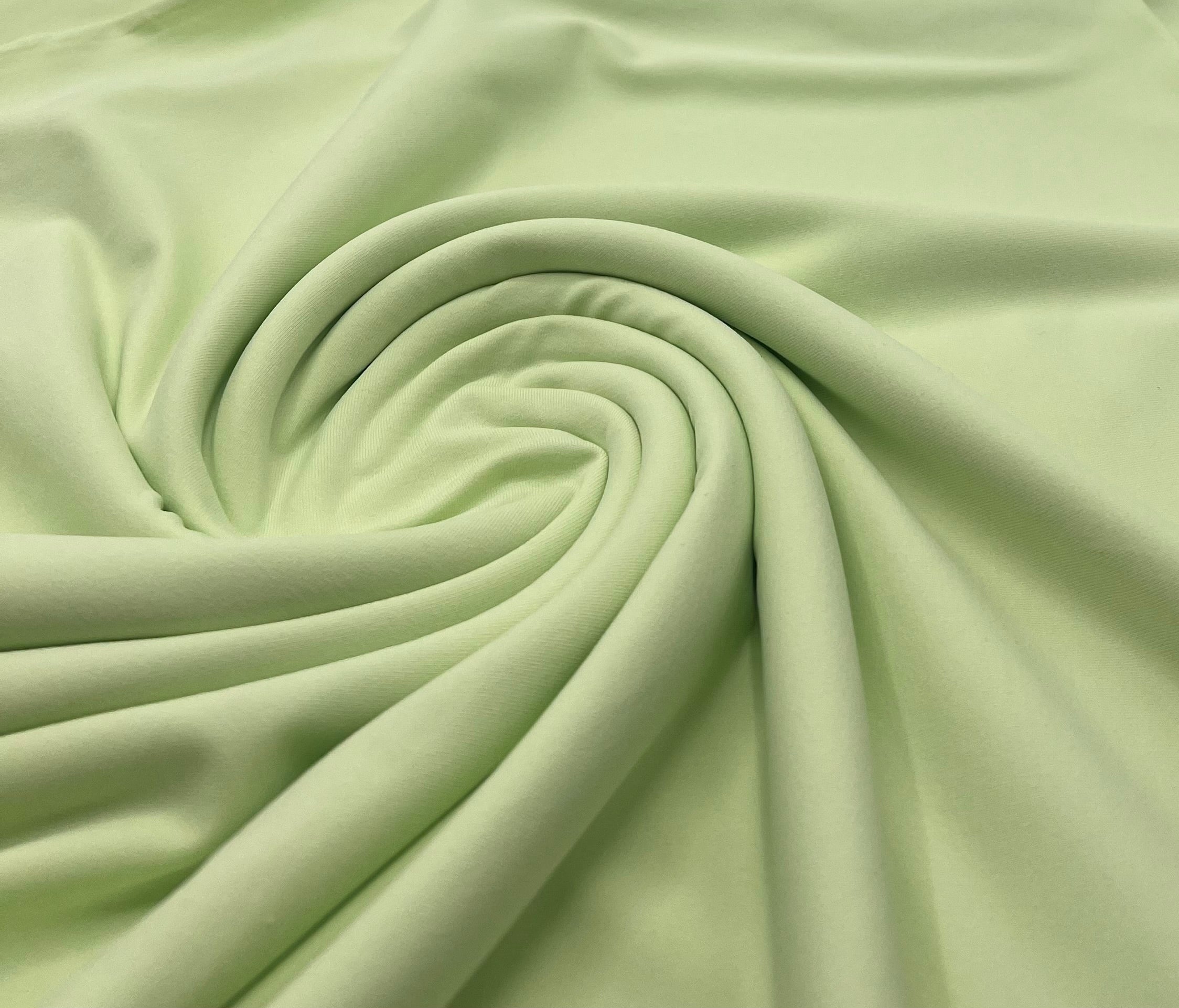 Lime Green Stretch Jersey 220GSM 4 Way Stretch Fabric