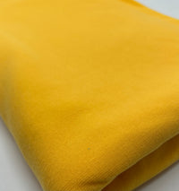 Yellow Lightweight Melange Knit Stretch Fabric