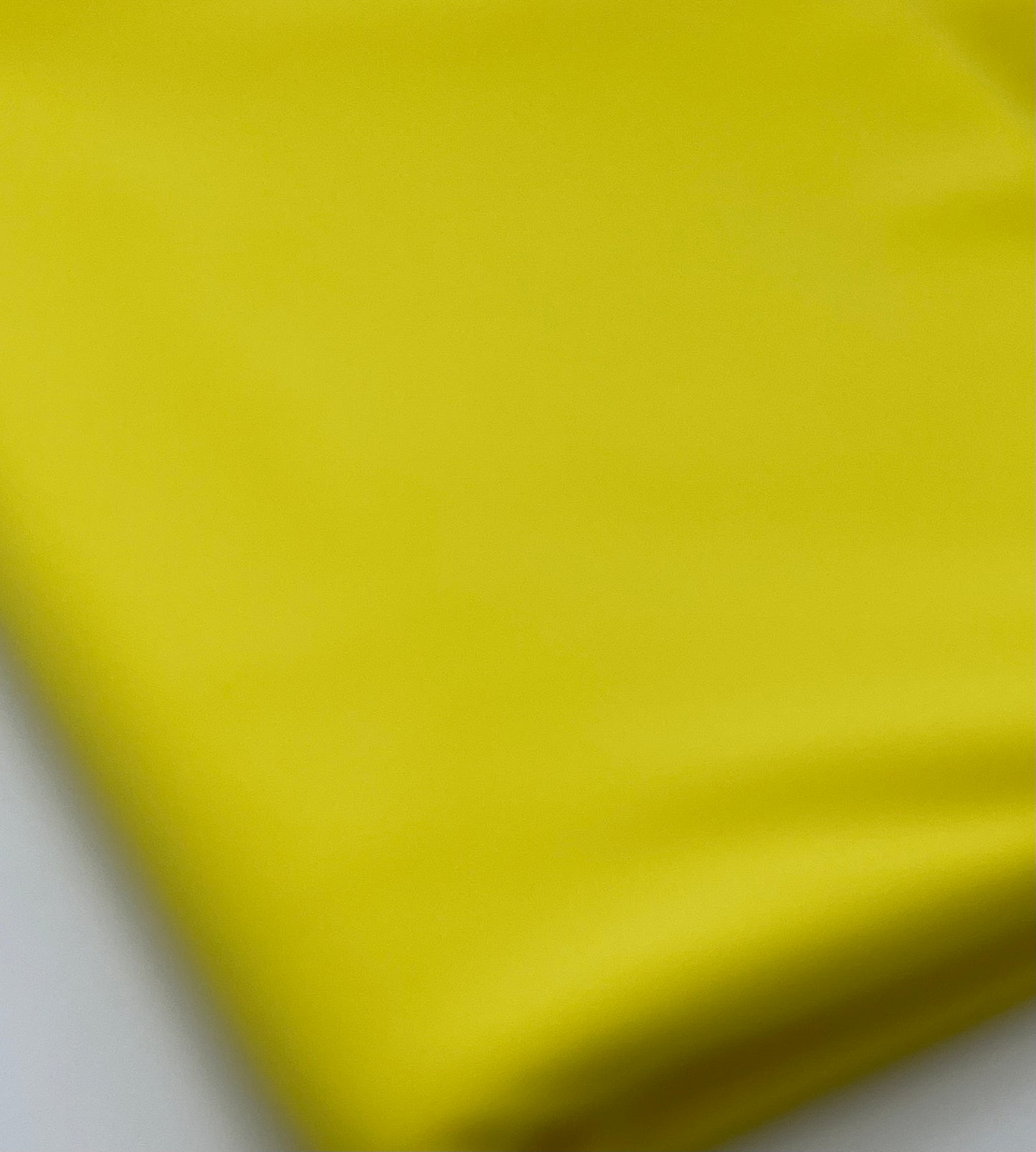 Plain Yellow Scuba Crepe Stretch Jersey Fabric 4 Way Stretch