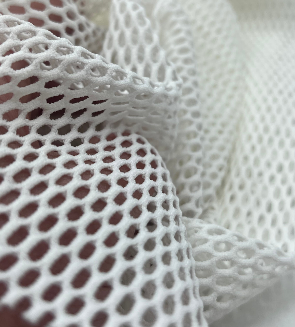 Ivory Fishnet Net 4 Way Stretch Fabric